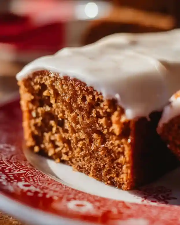 Gingerbread Loaf Cake with Cream Cheese Frosting