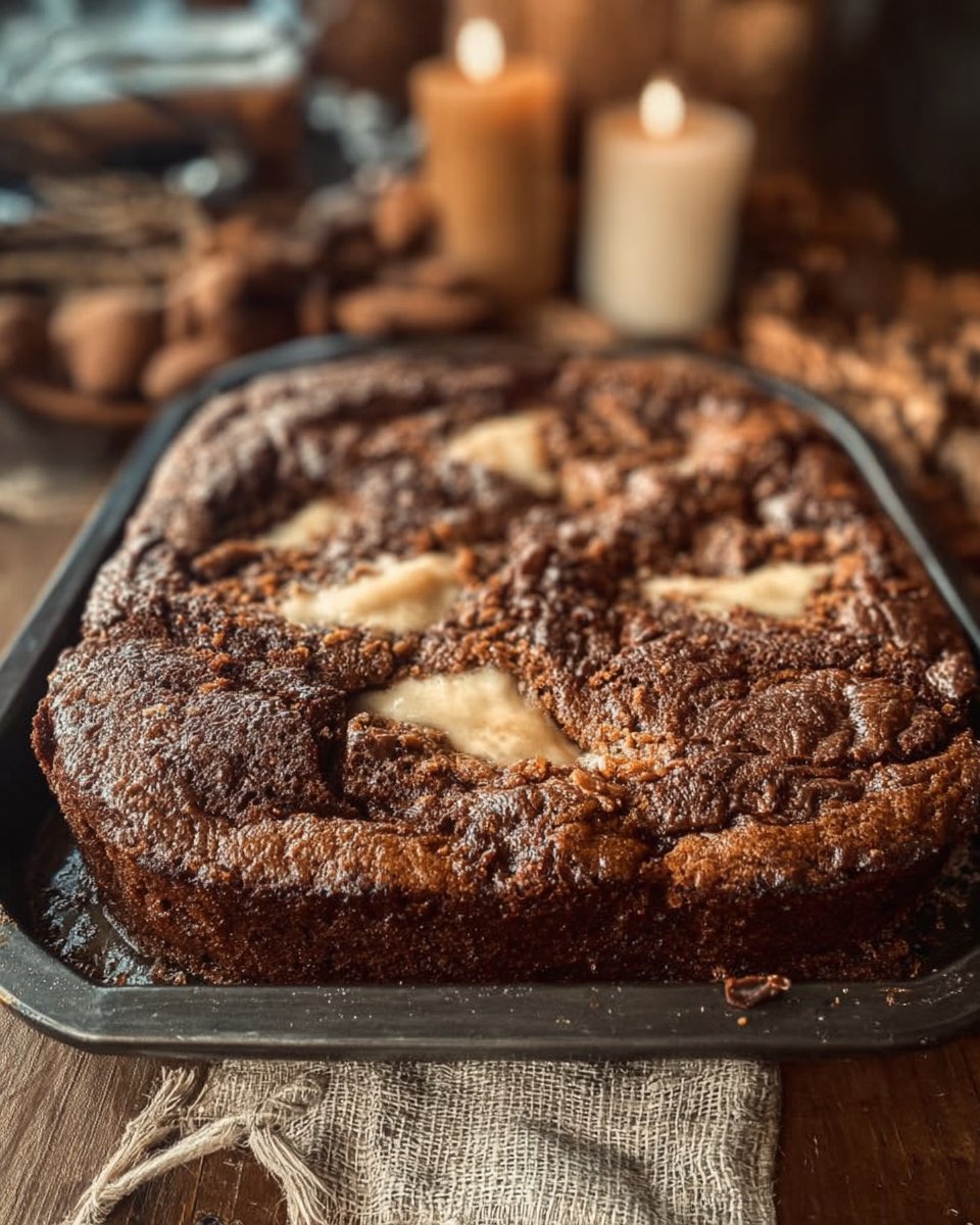 German Chocolate Upside Down Cake
