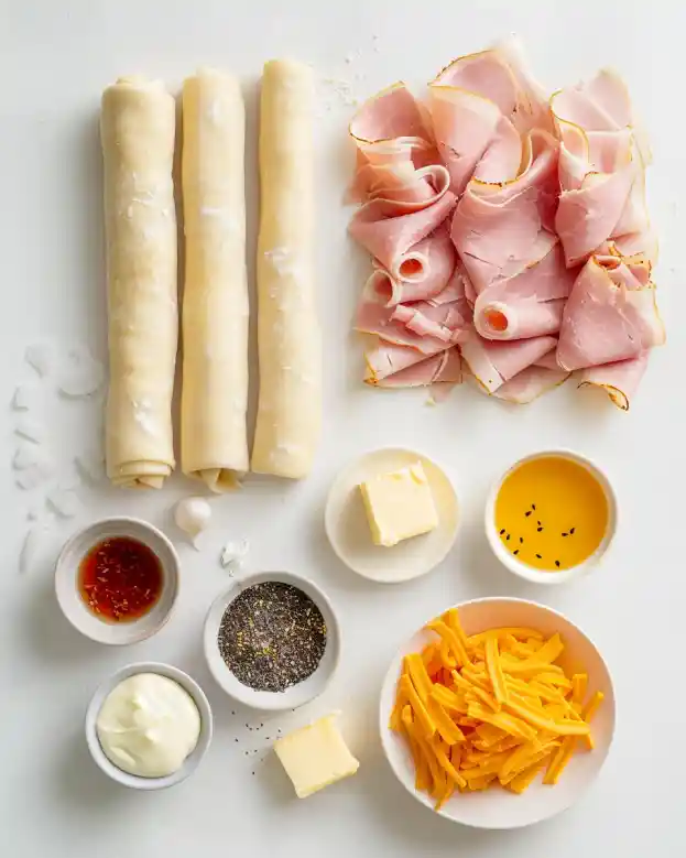 Ham and Cheese Sticks