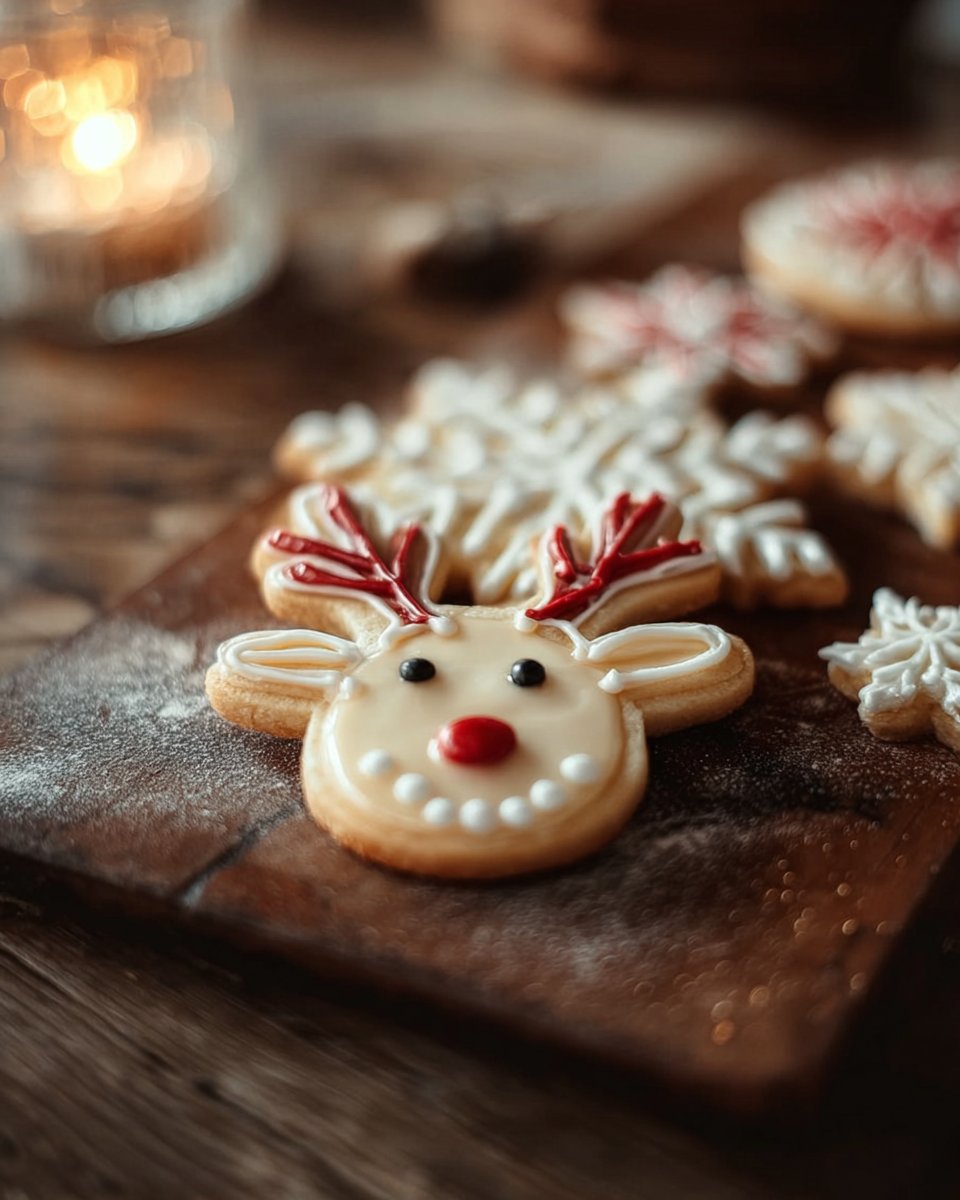 Iced Christmas Cookies