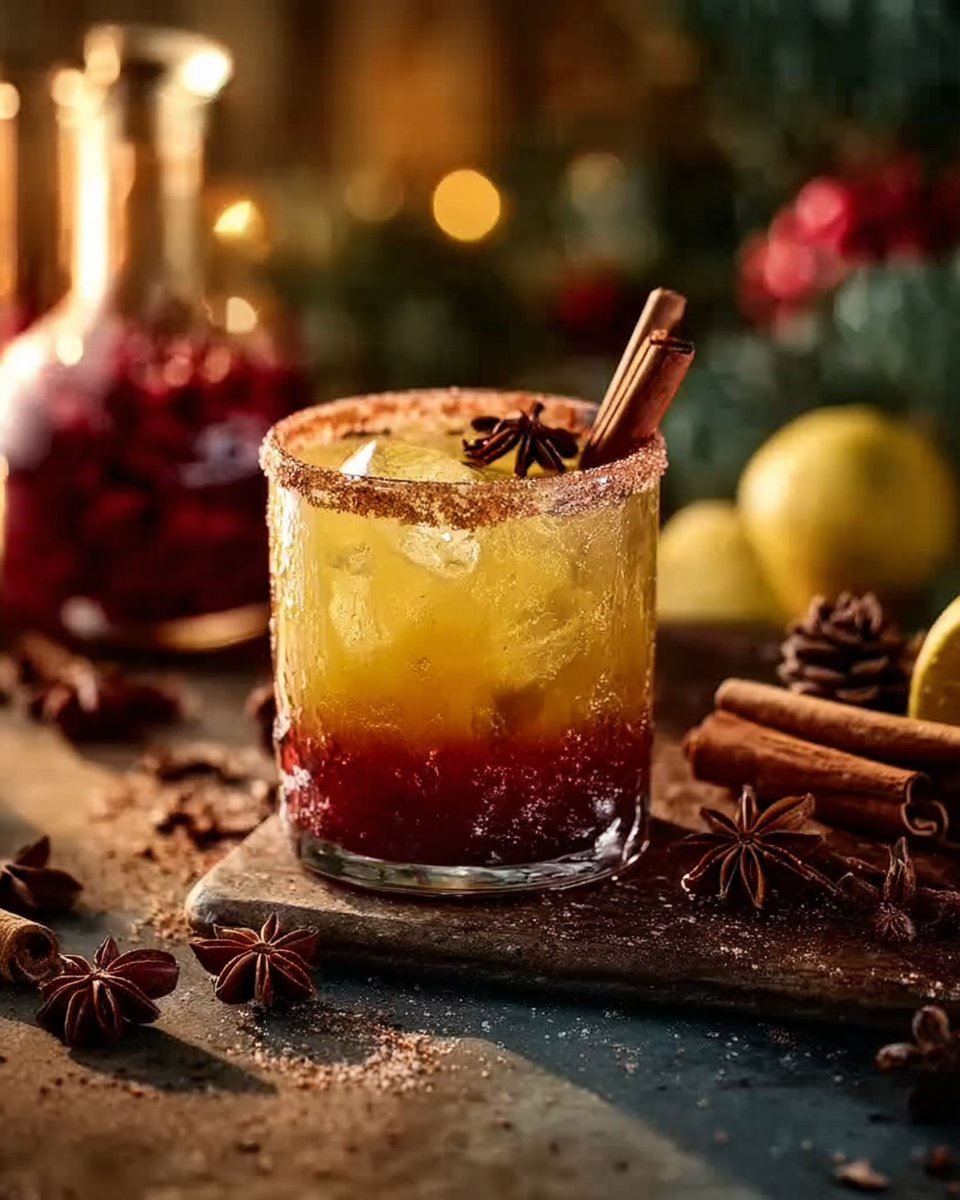 Spiced Christmas Margarita