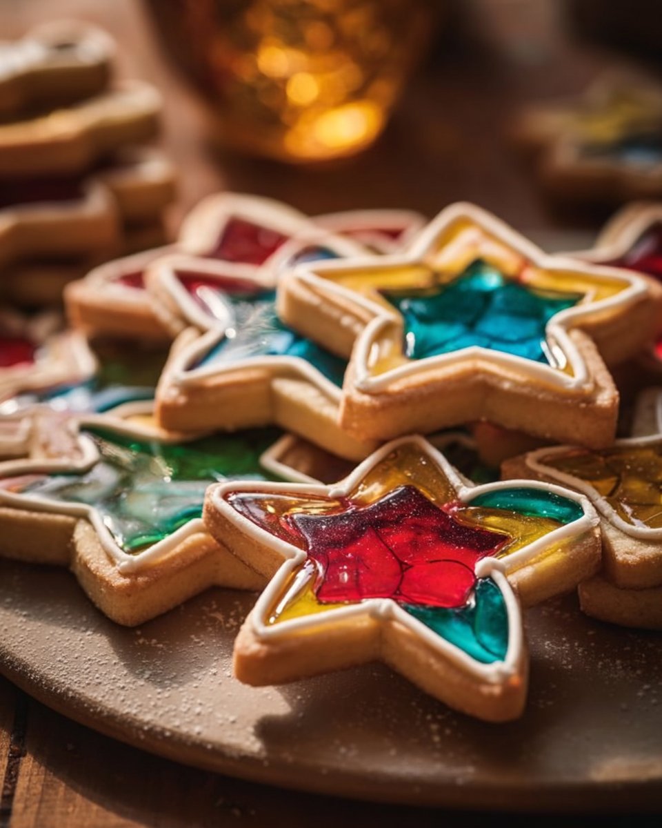 Stained Glass Cookies