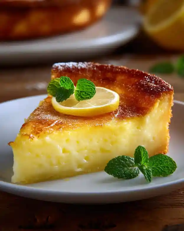 Lemon Custard Cakes