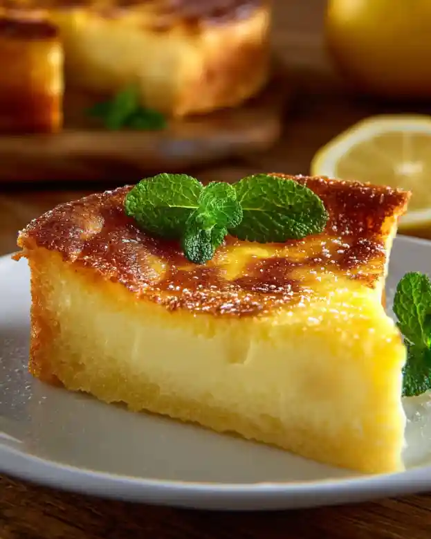 Lemon Custard Cakes
