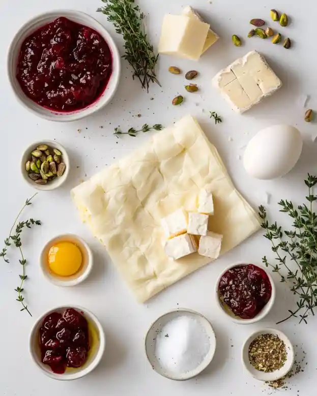 Mini Cranberry Brie Bites