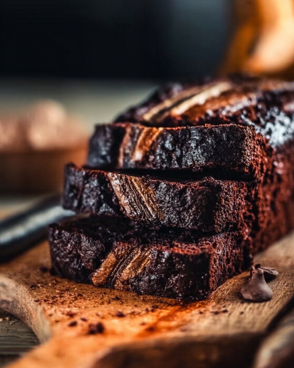Chocolate Espresso Banana Bread