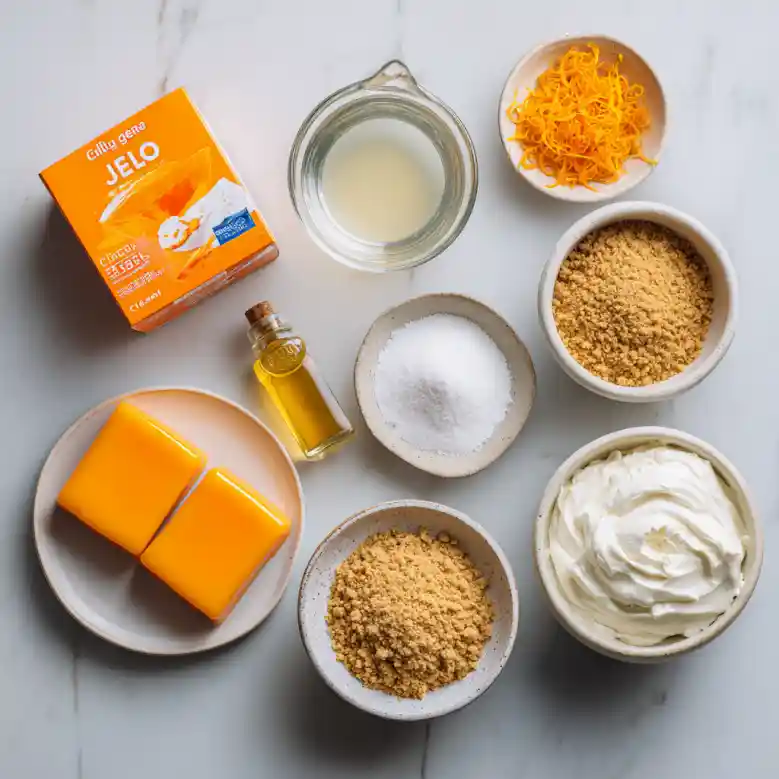 No-Bake Orange Creamsicle Cheesecake