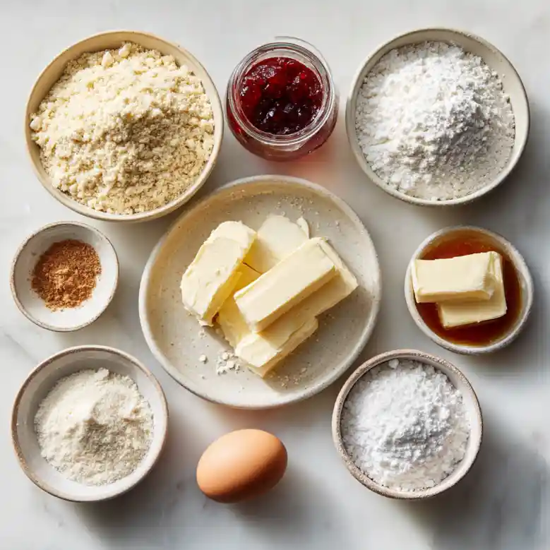 No-Chill Linzer Cookies
