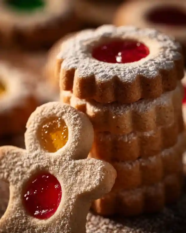 No-Chill Linzer Cookies
