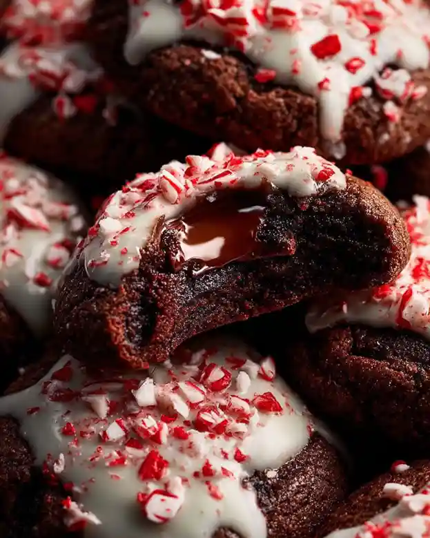 Peppermint Bark Cookies