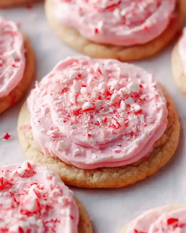 Peppermint Sugar Cookies