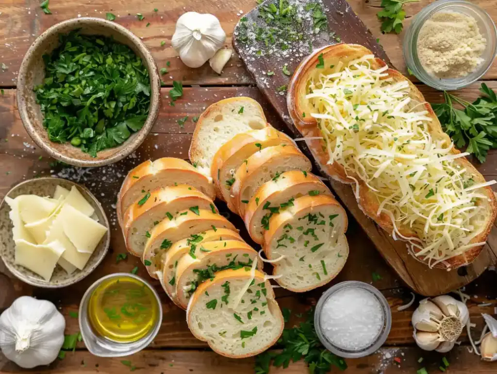 Pull Apart Garlic Bread