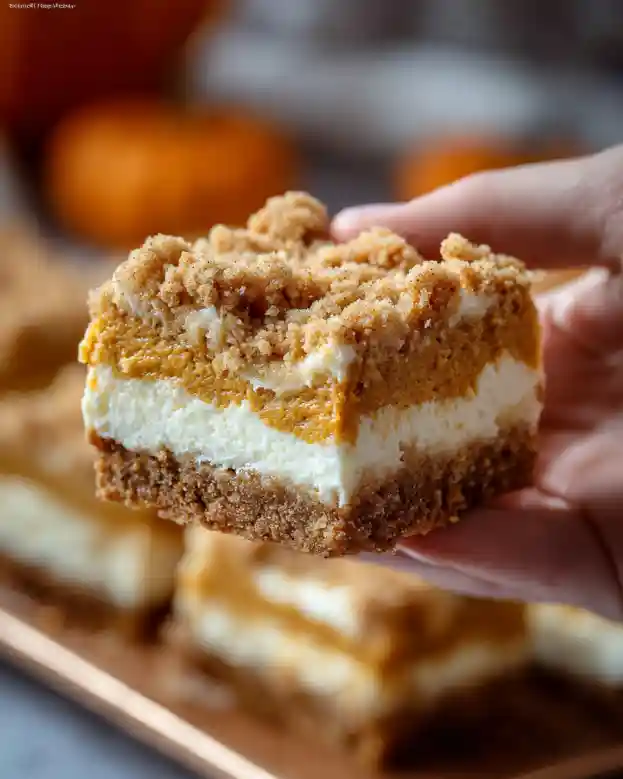 Pumpkin Cream Cheese Crumb Cake
