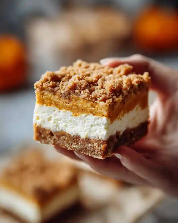 Pumpkin Cream Cheese Crumb Cake