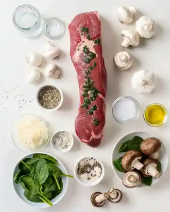Quick Christmas Stuffed Beef Tenderloin
