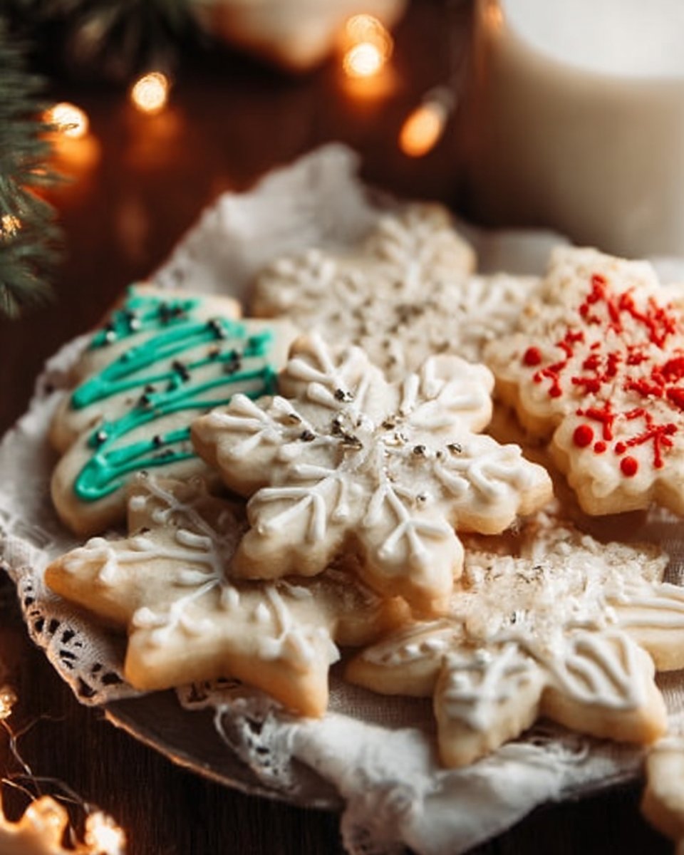 Soft Christmas Sugar Cookies That Melt in Your Mouth