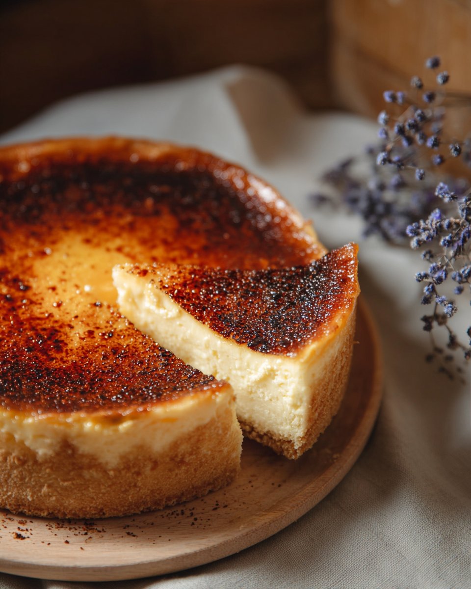 Burnt Cream Cheesecake