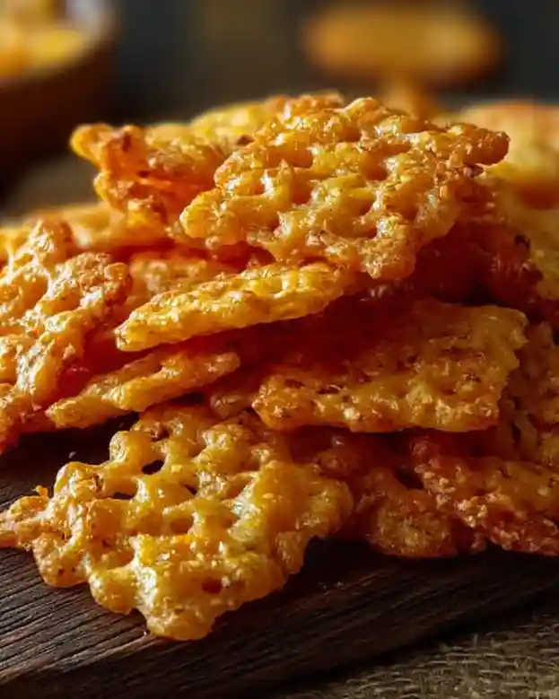 Rice Krispie Cheddar Crackers