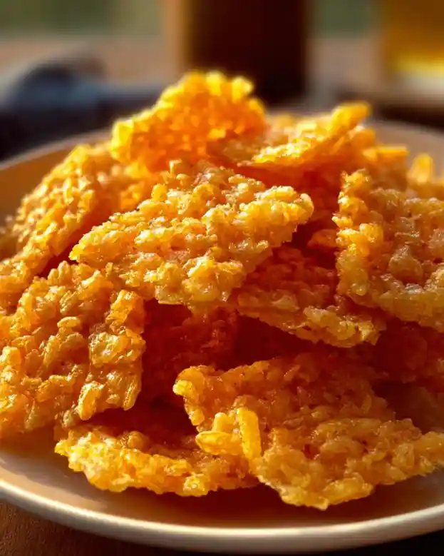 Rice Krispie Cheddar Crackers