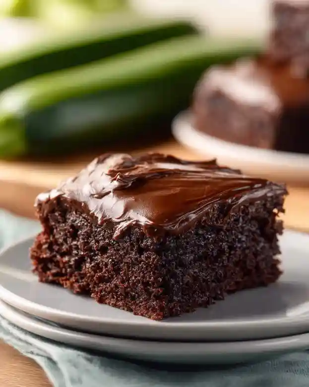Rich and decadent Chocolate Zucchini Brownies