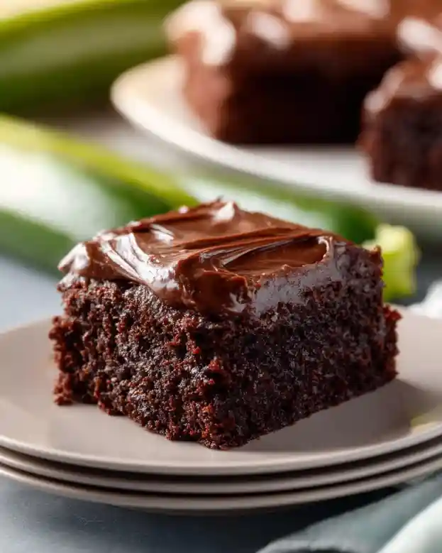 Rich and decadent Chocolate Zucchini Brownies