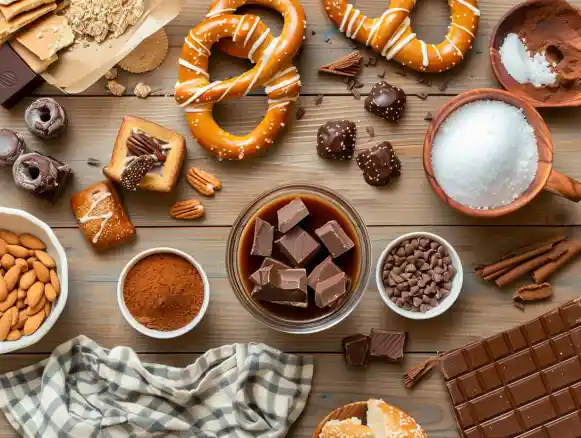 Salted Caramel Pretzel Turtles