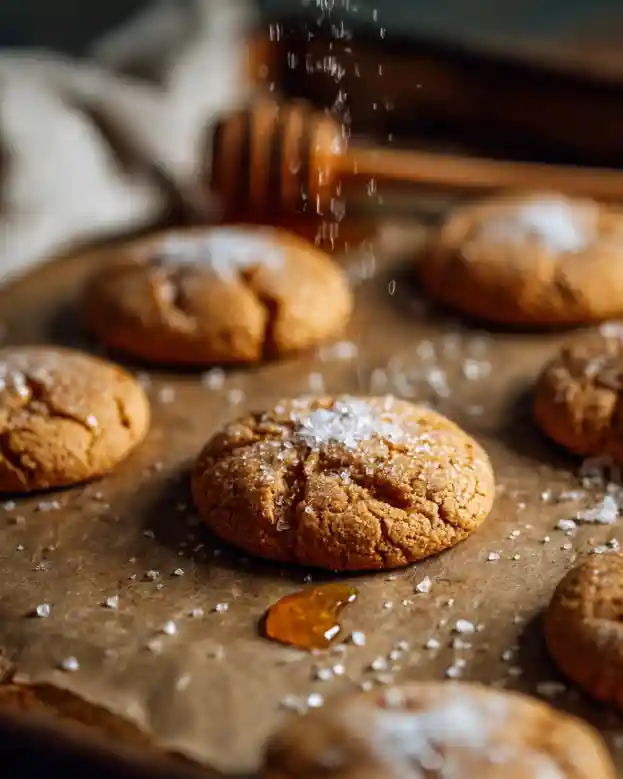 Salted Honey Cookies