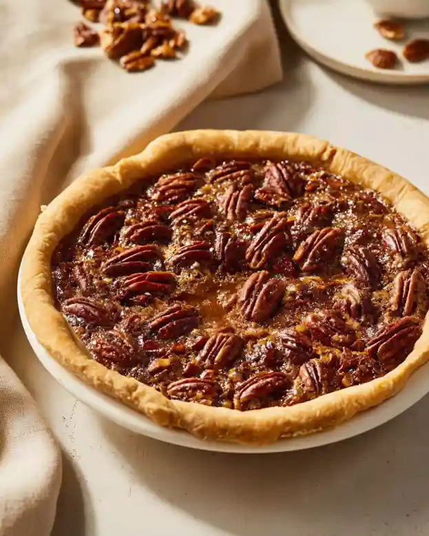 Simple Pecan Pie Without Corn Syrup