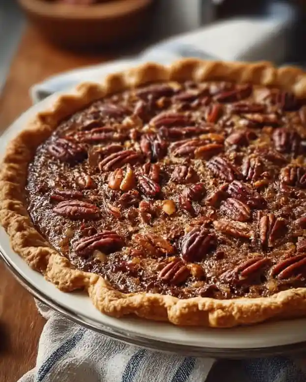 Simple Pecan Pie Without Corn Syrup