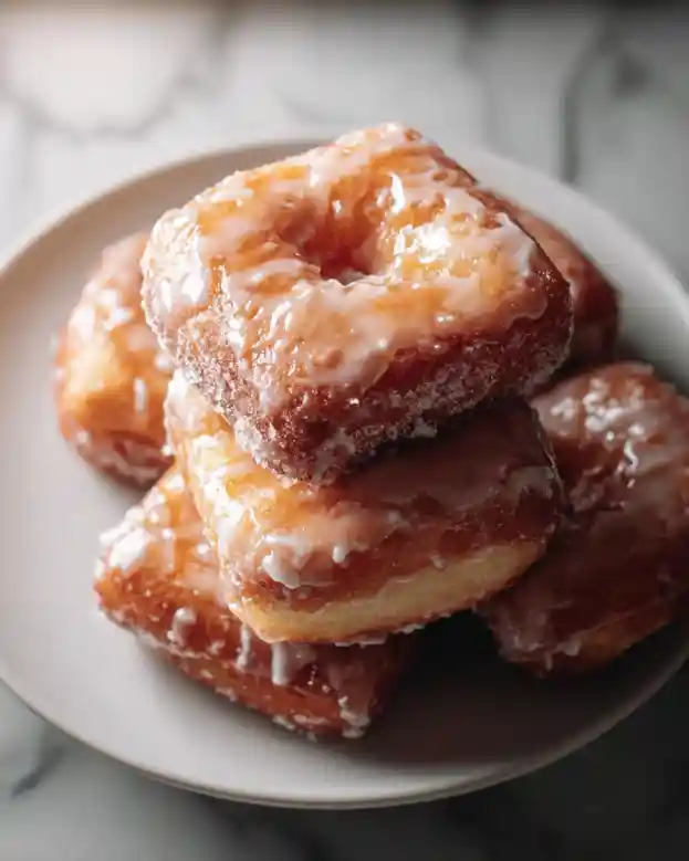 Soft Baked Maple Donut Bars