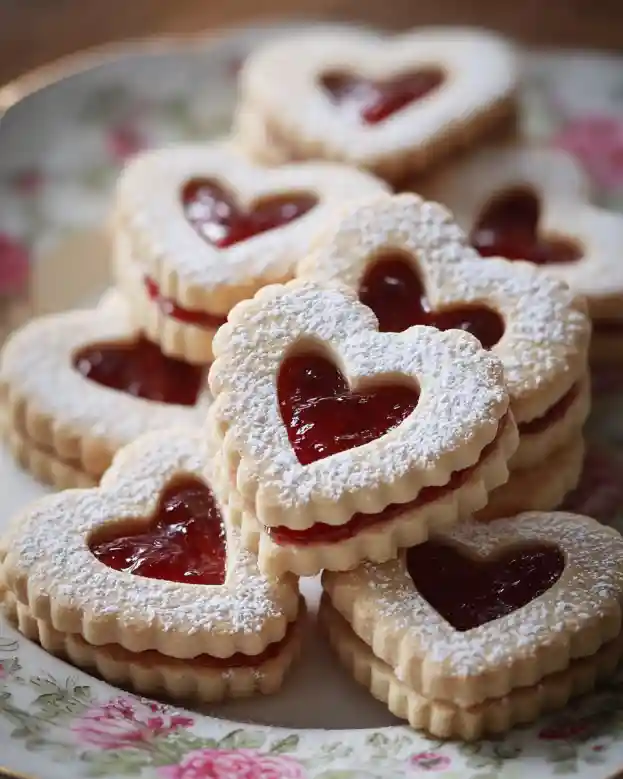 Soft and Sweet Linzer Cookies
