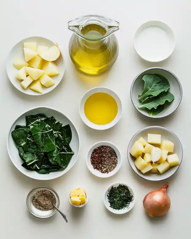Southern Collard Green Potato Stew