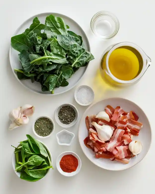 Southern Comfort Collard Greens with Bacon
