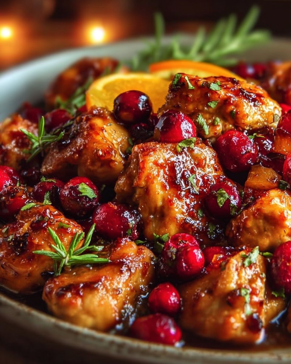 Cranberry Orange Chicken