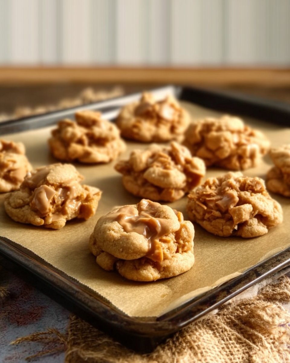 Peanut Butter Frito Cookies