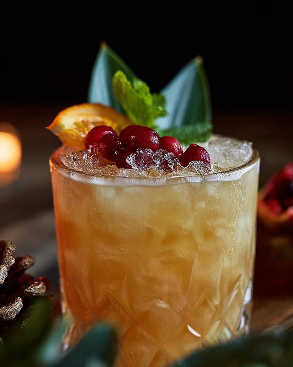 Festive Christmas Mai Tai
