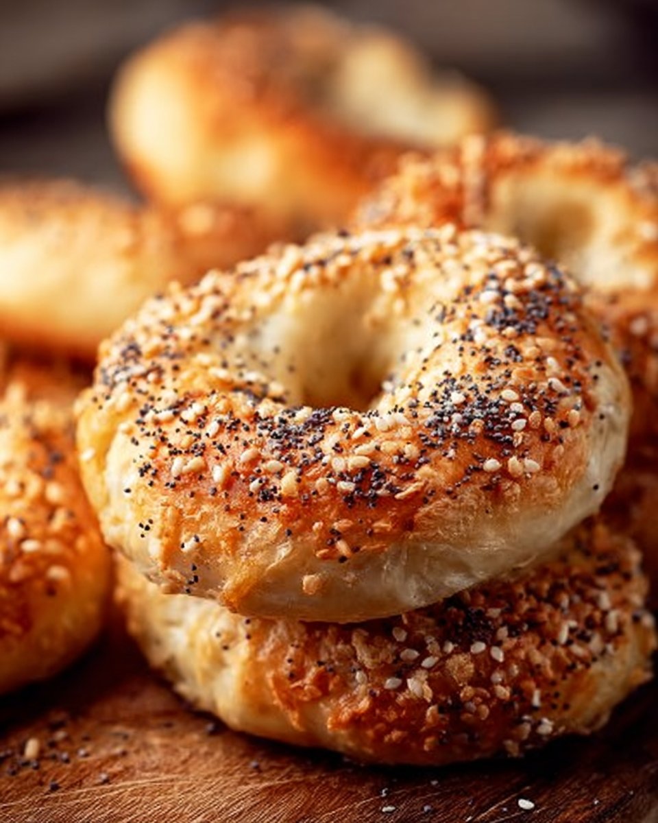 Greek Yogurt Bagels