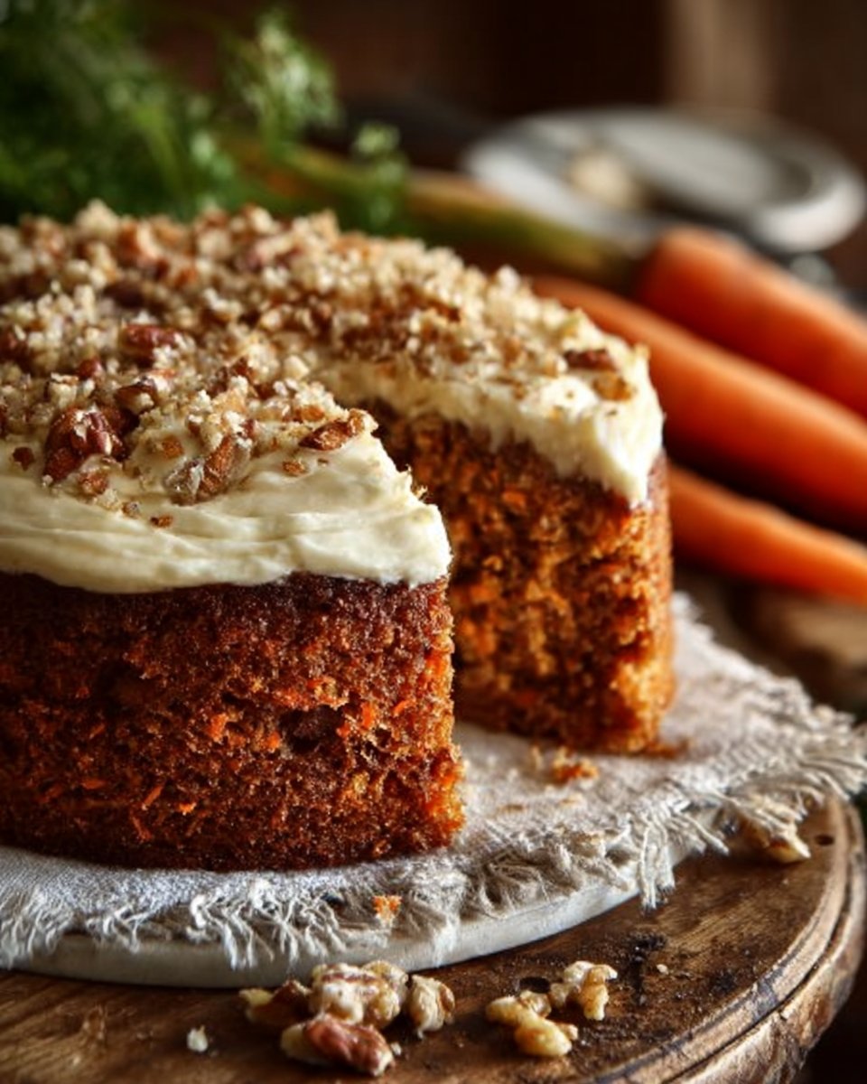 Flourless Carrot Cake