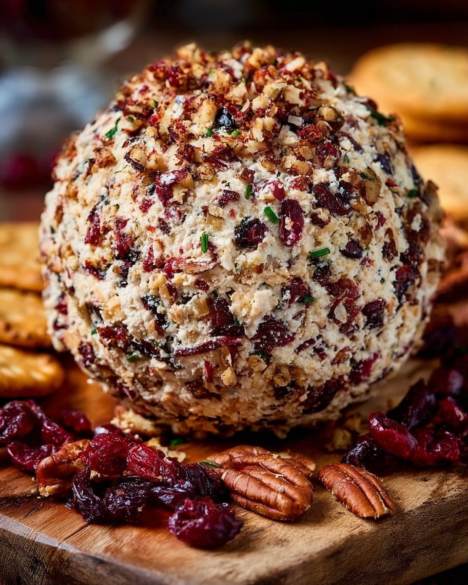 Cranberry Pecan Cheese Ball