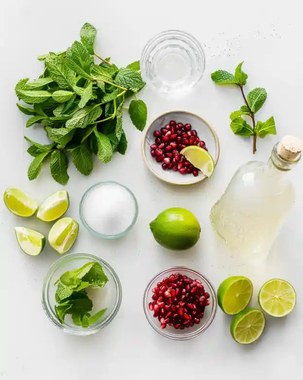 White Christmas Mojitos