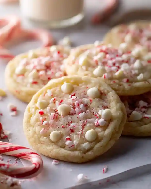 White Peppermint Cookies