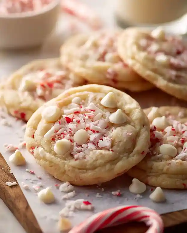White Peppermint Cookies
