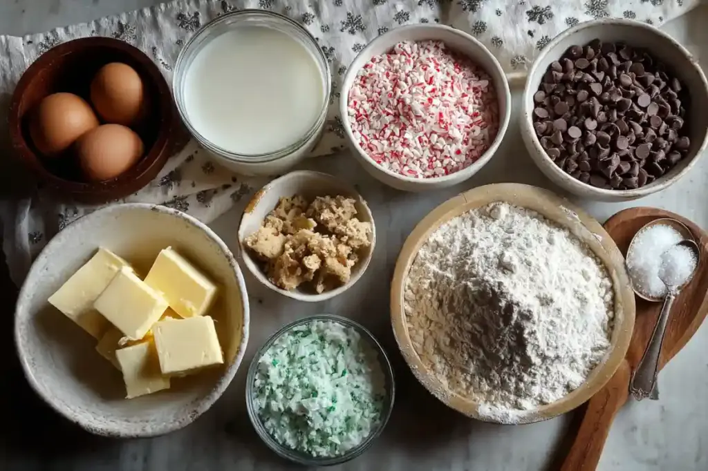 Winter Wonderland Chocolate Chip Cookies