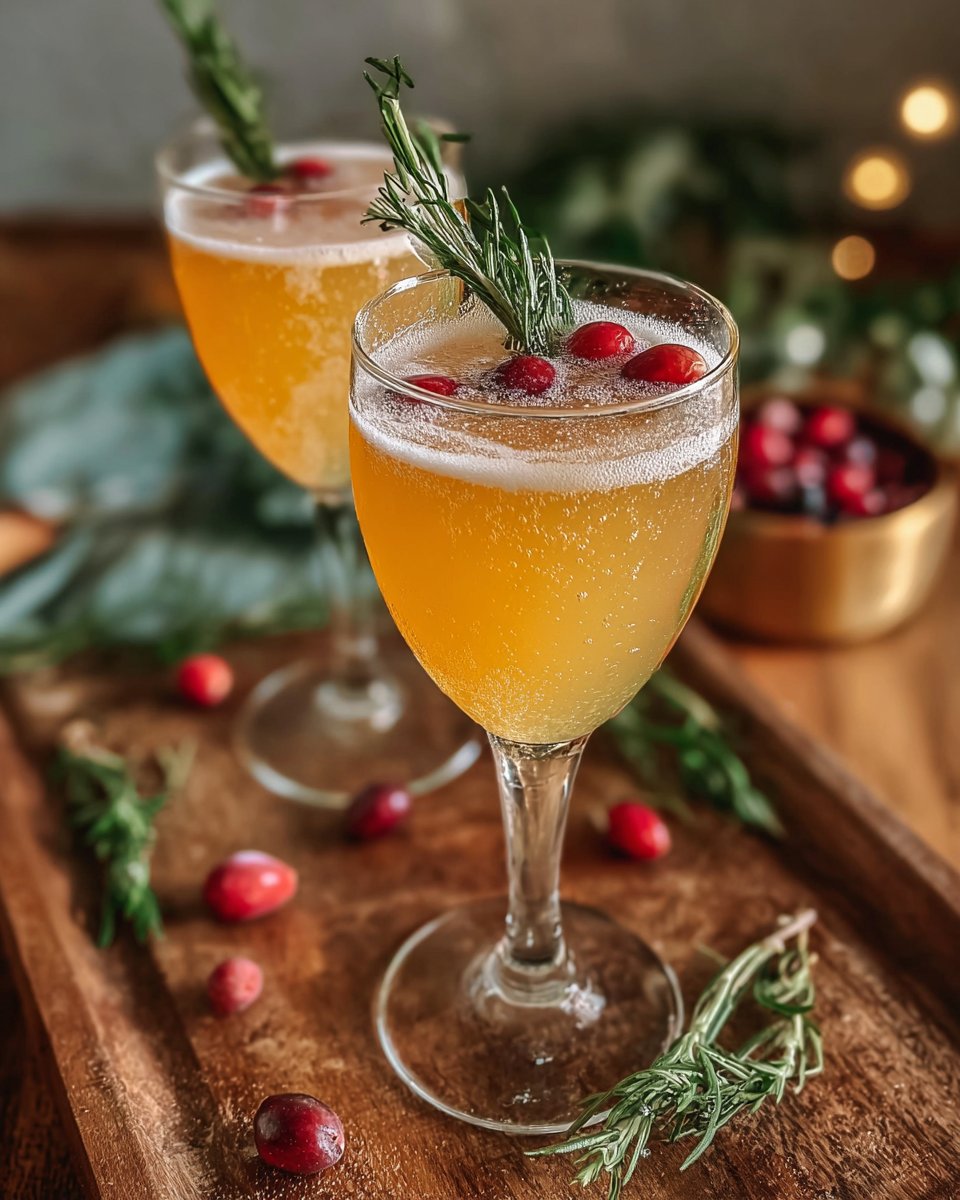 Mistletoe Mimosas
