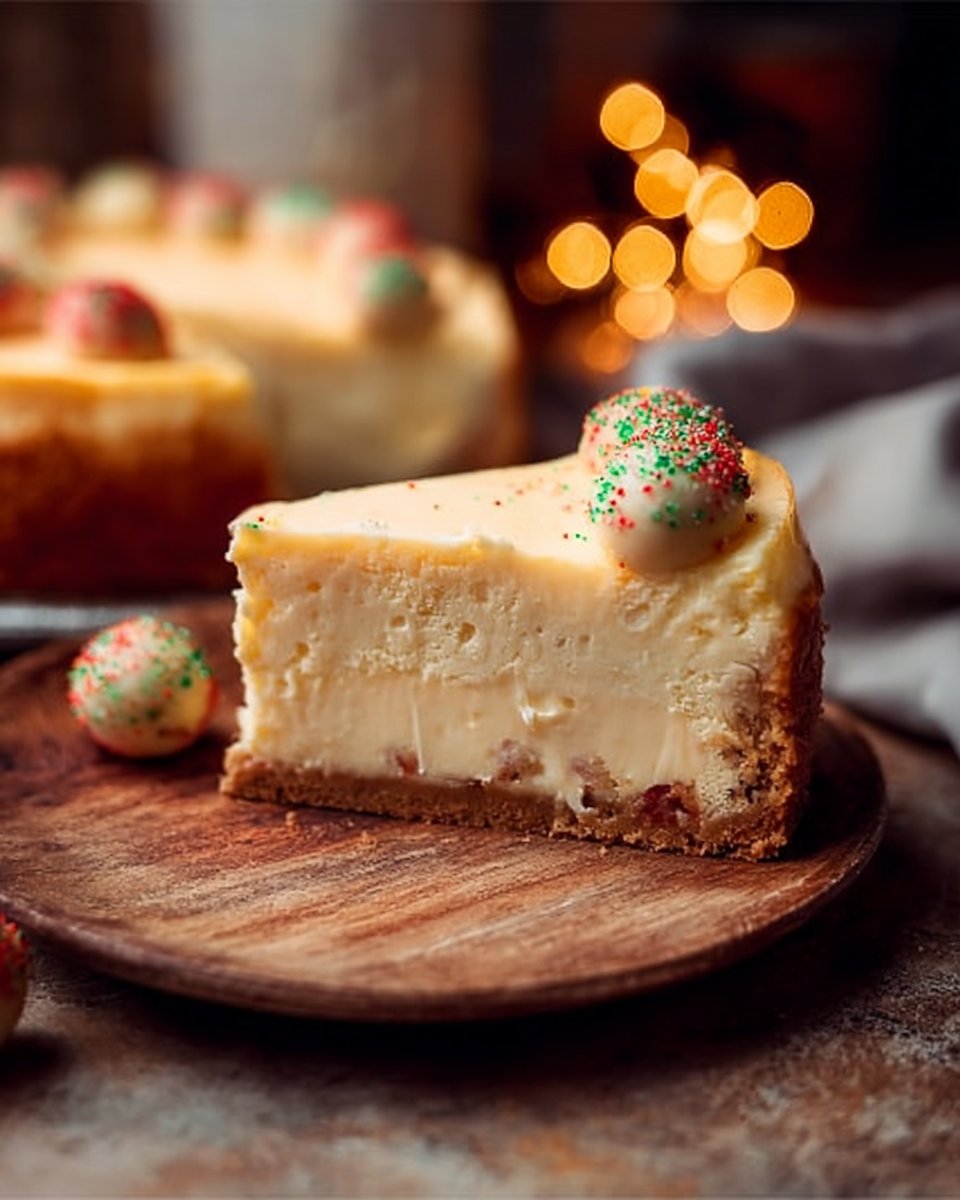 Sugar Cookie Cheesecake