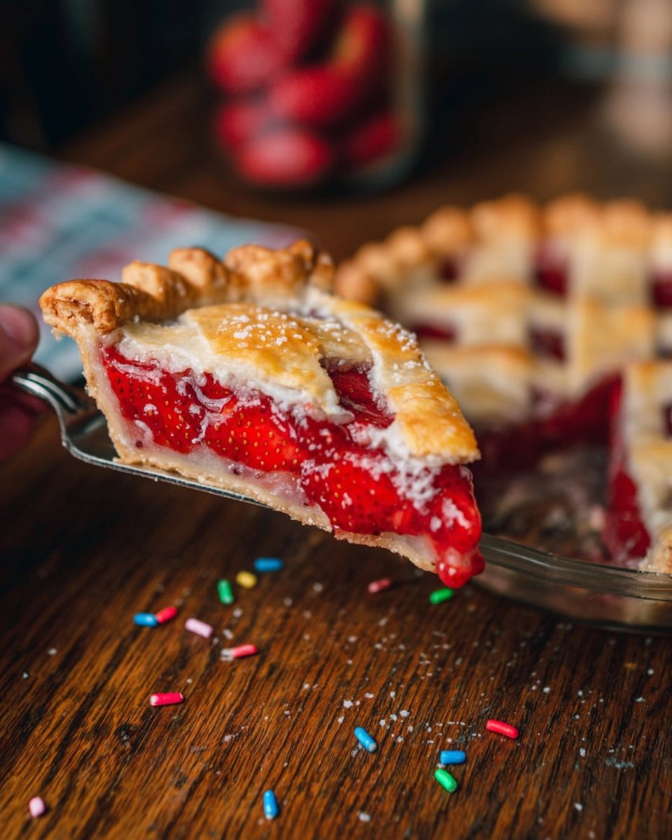 Strawberry Pop-Tart Pie