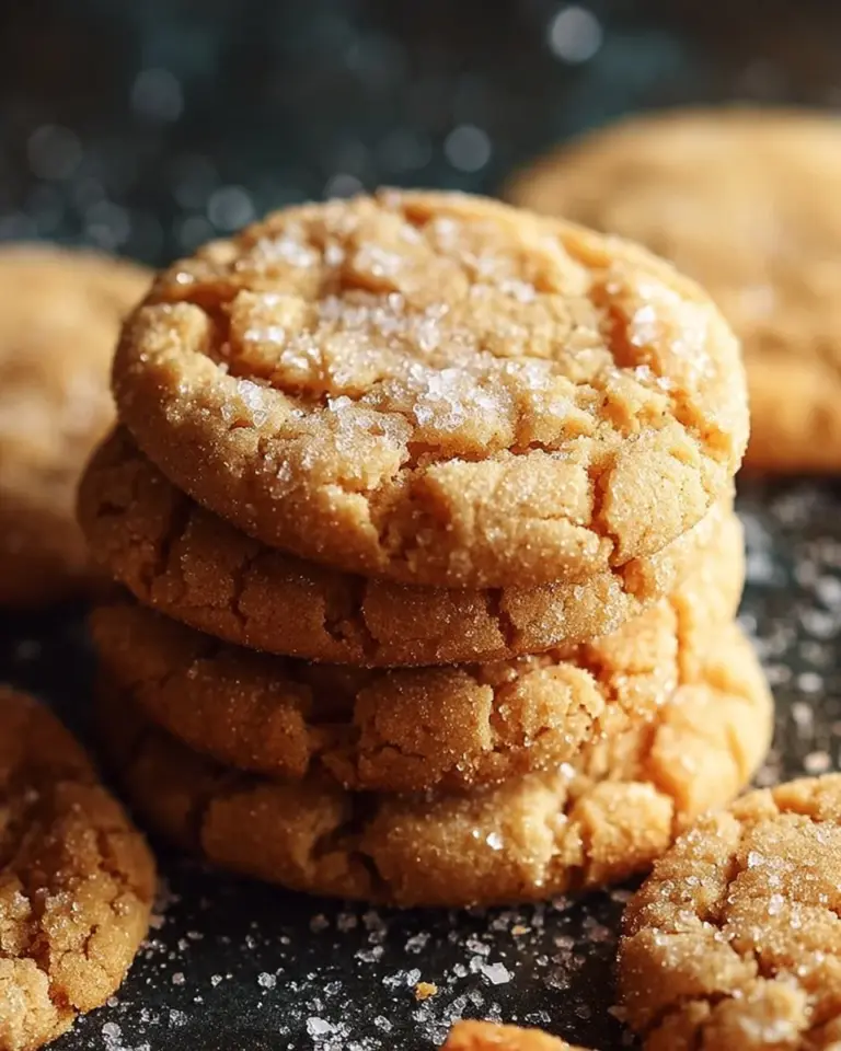 Freshly baked chewy brown sugar cookies on a cooling rack