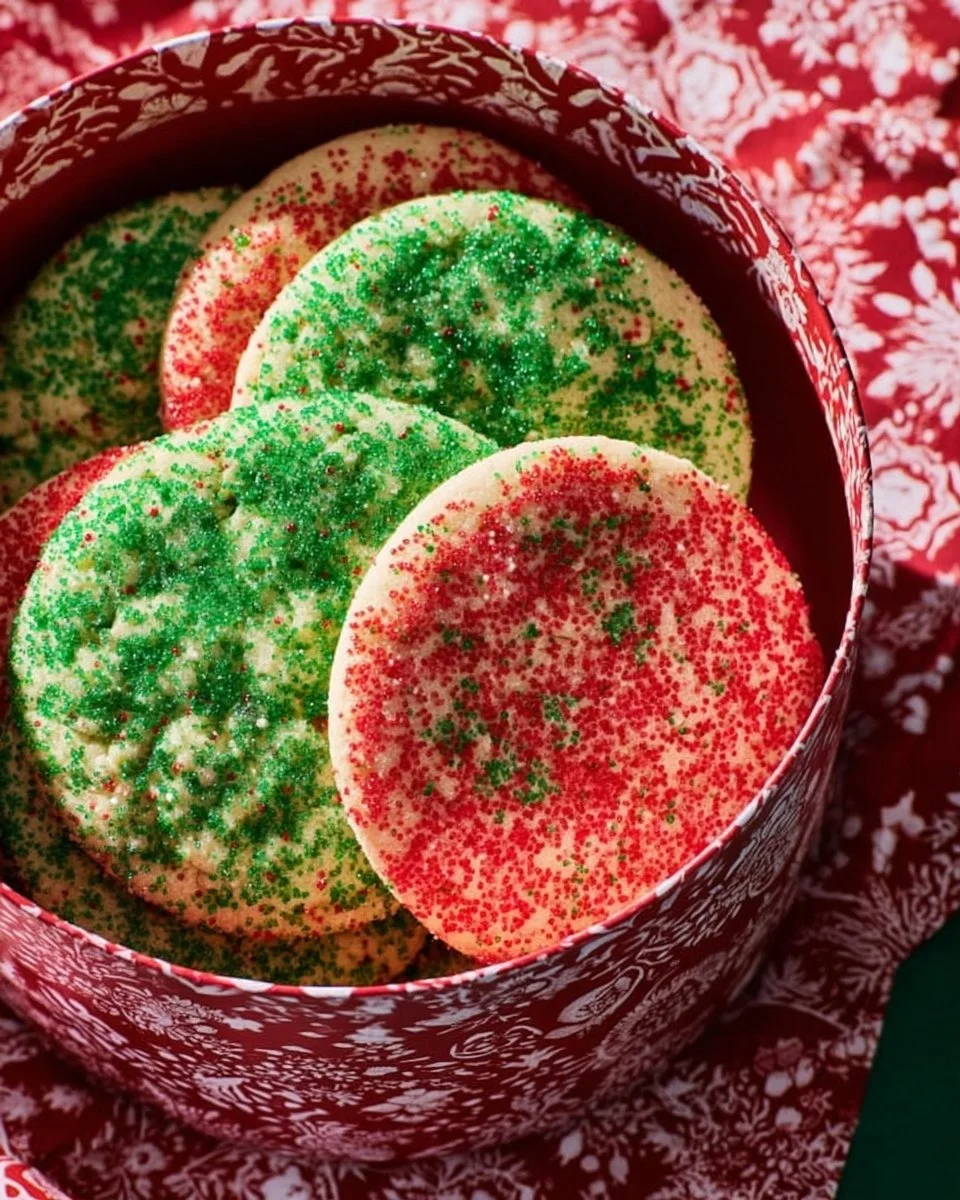 Baking festive Christmas sugar cookies decorated with icing and sprinkles