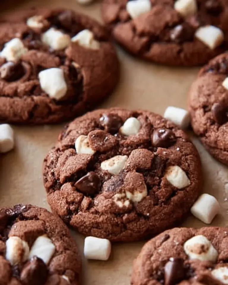 Freshly baked cookies on a cooling rack, showcasing delicious homemade treats.