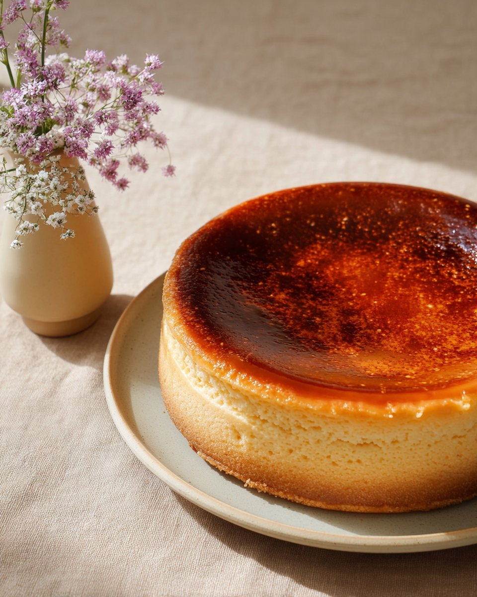 Burnt Cream Cheesecake